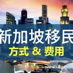 新加坡移民方式费用